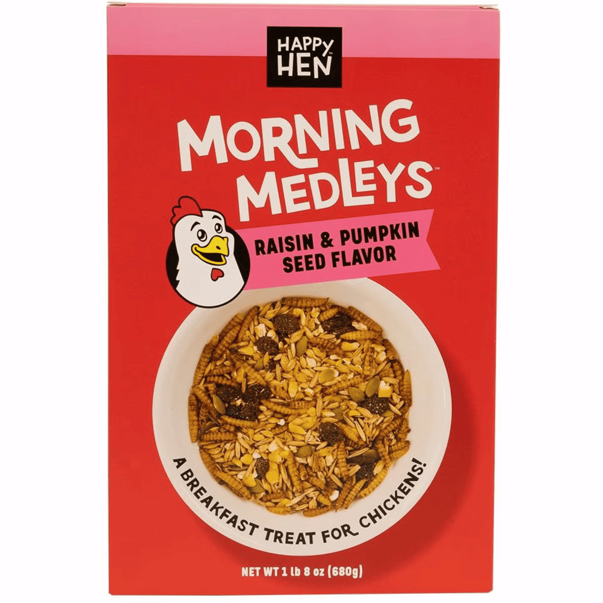 Happy Hen Morning Medley Treat for Chickens Raisin & Pumpkin Seed - Cluck It All Farms