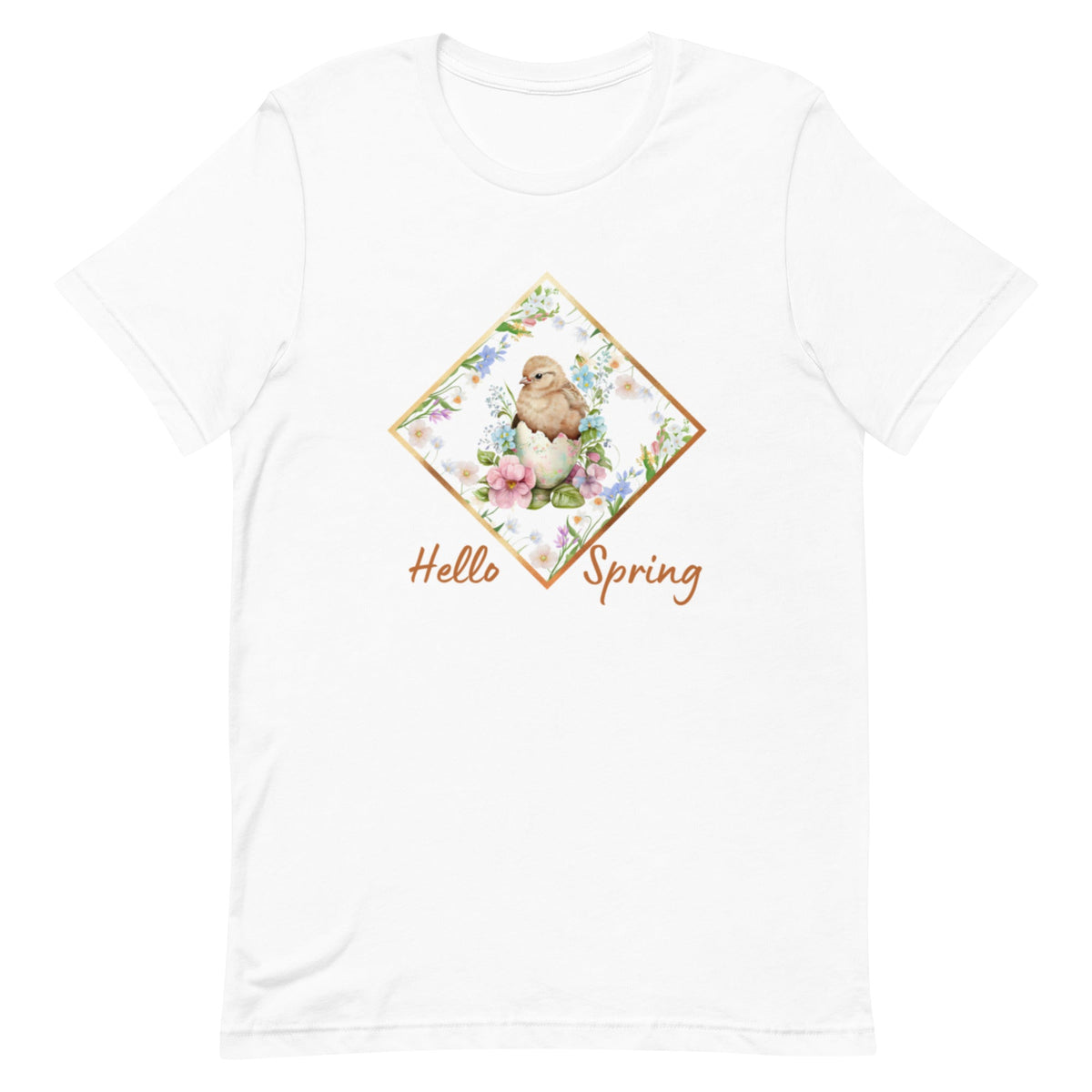 Hello Spring Chicken Unisex T-Shirt - Cluck It All Farms