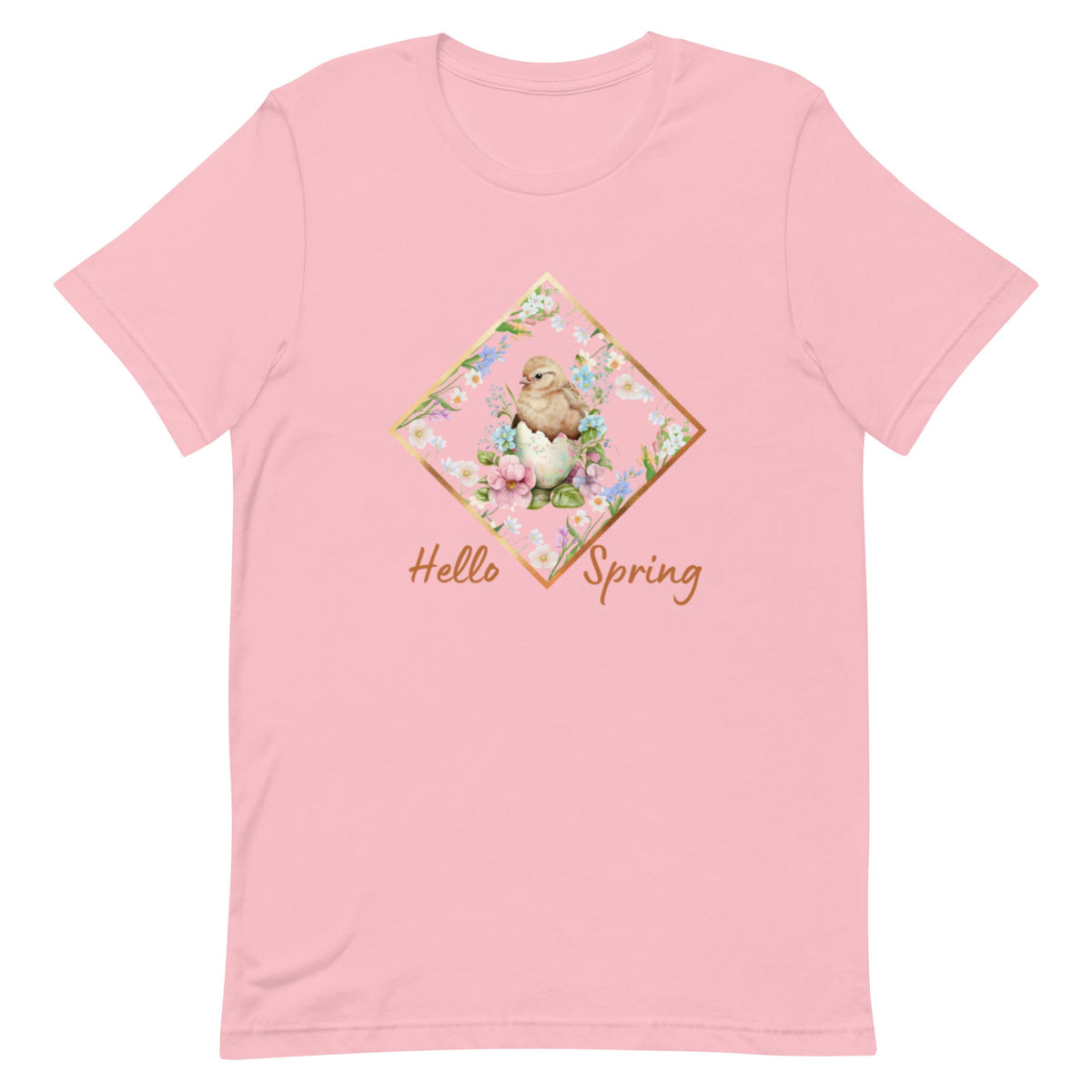 Hello Spring Chicken Unisex T-Shirt - Cluck It All Farms