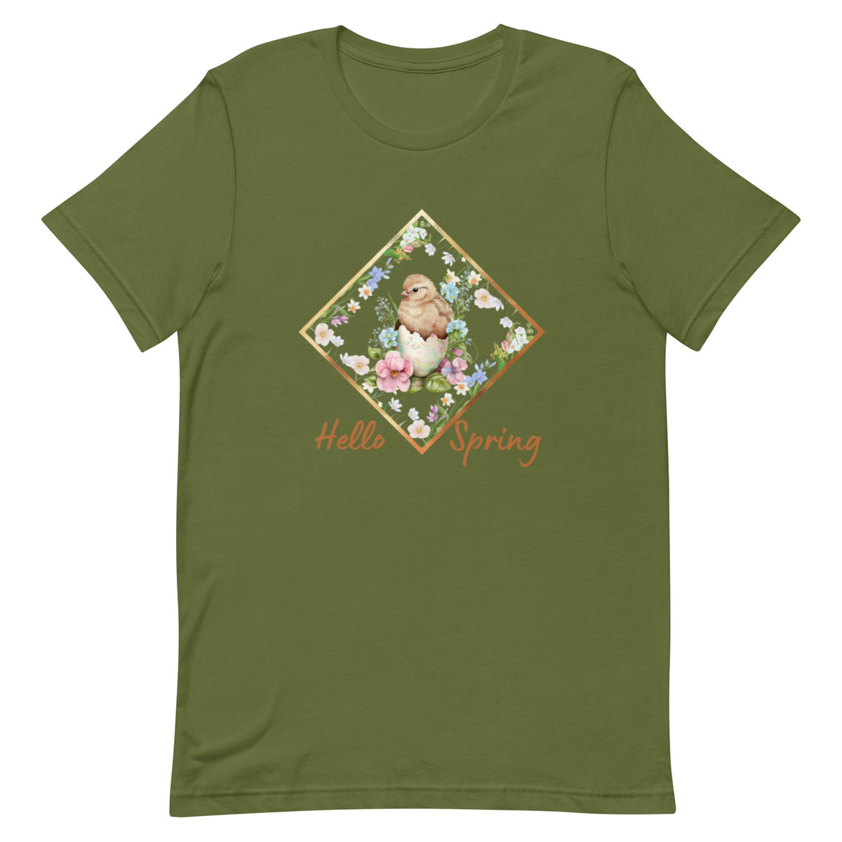 Hello Spring Chicken Unisex T-Shirt - Cluck It All Farms