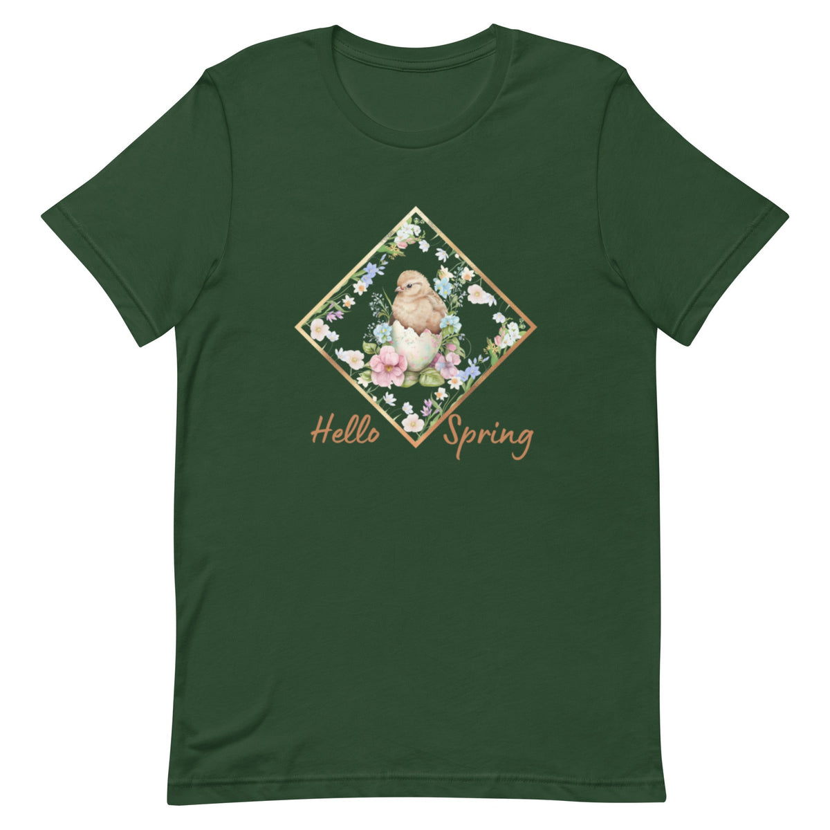 Hello Spring Chicken Unisex T-Shirt - Cluck It All Farms
