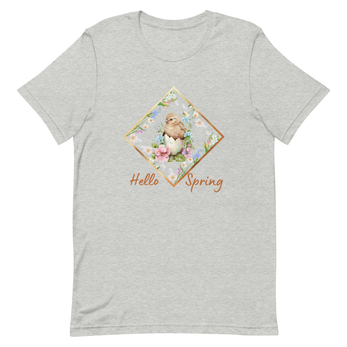 Hello Spring Chicken Unisex T-Shirt - Cluck It All Farms