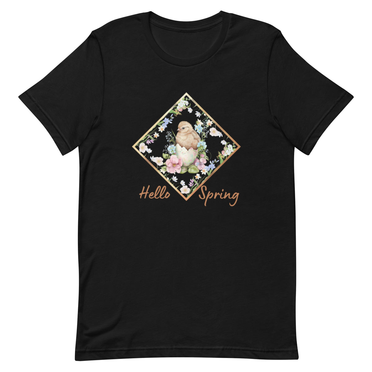 Hello Spring Chicken Unisex T-Shirt - Cluck It All Farms