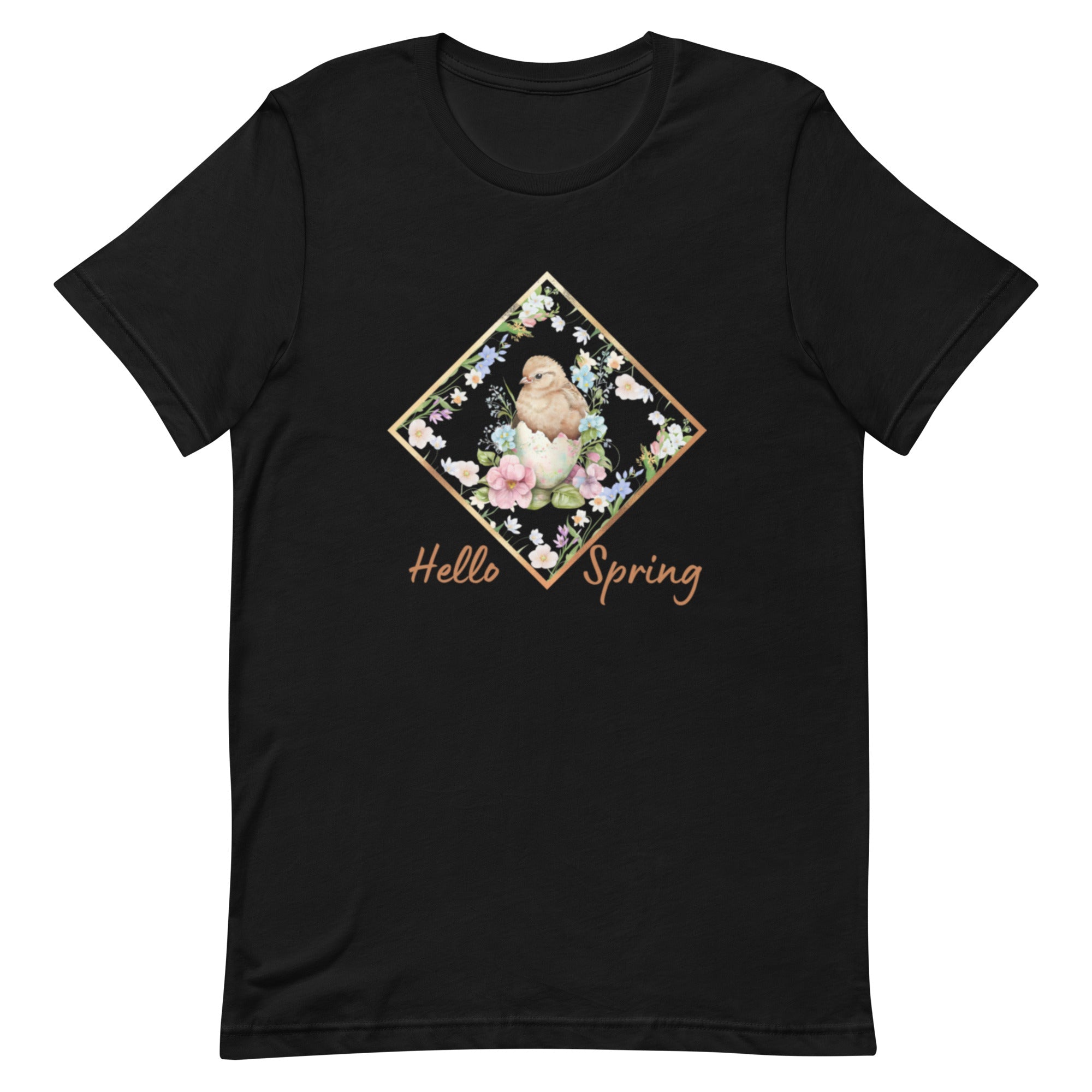 Hello Spring Chicken Unisex T-Shirt - Cluck It All Farms