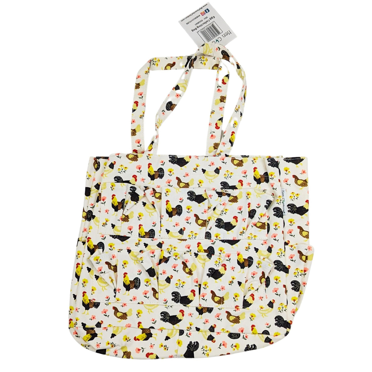 Hen Couture® Egg Collecting Bag Utility Tote - Cluck It All Farms