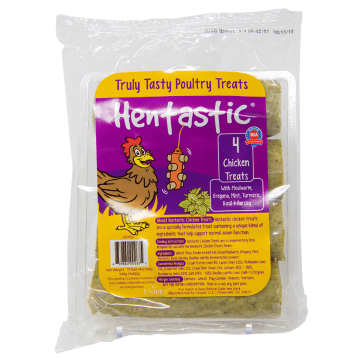Hentastic Chicken Treat Sticks - Oregano - Cluck It All Farms