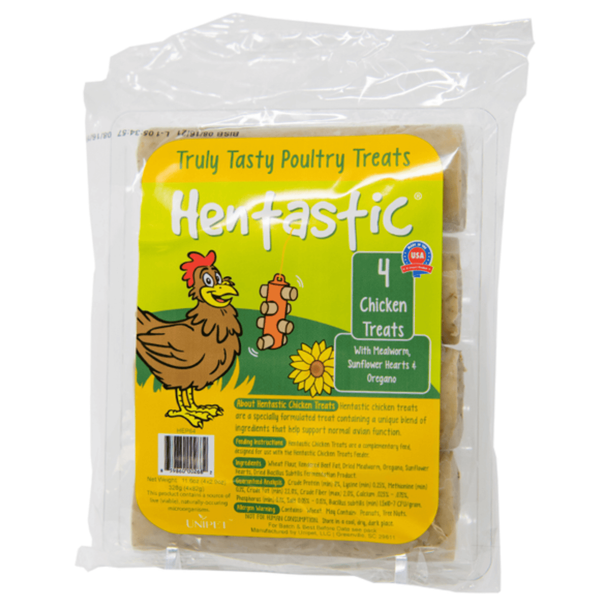 Hentastic Chicken Treat Sticks - Sunflower - Cluck It All Farms