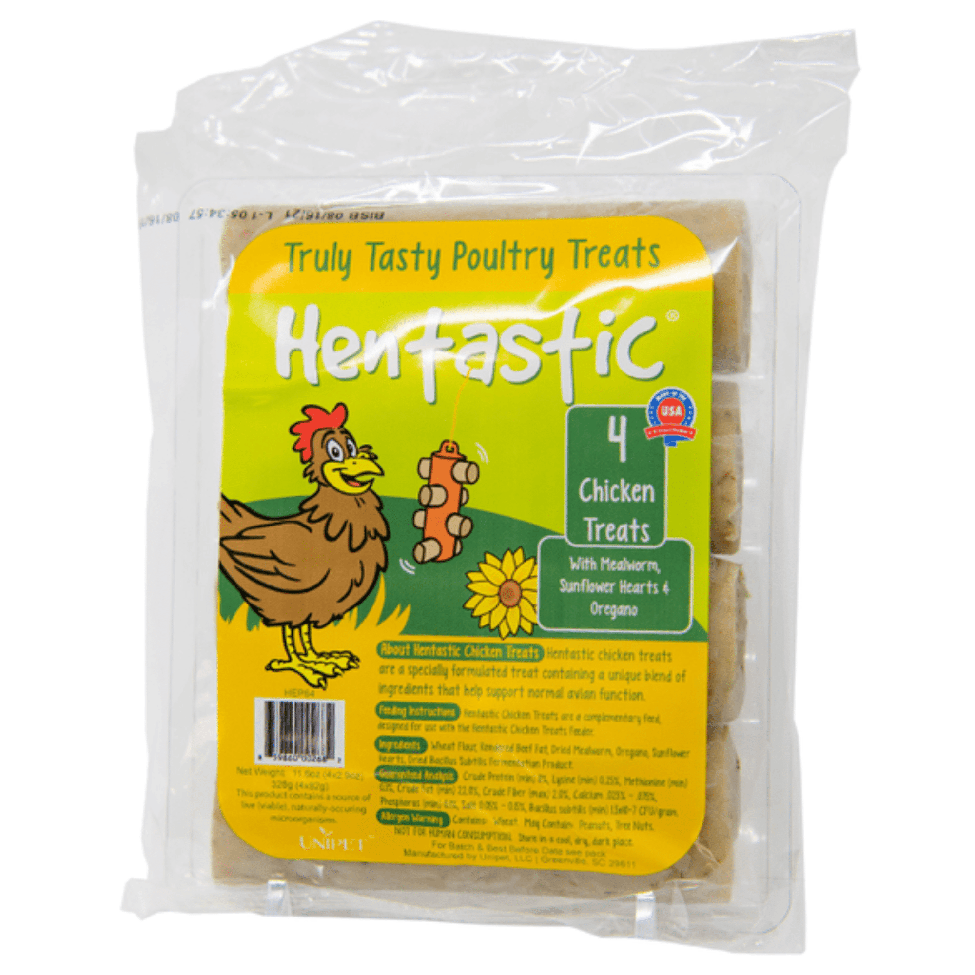 Hentastic Chicken Treat Sticks - Sunflower - Cluck It All Farms