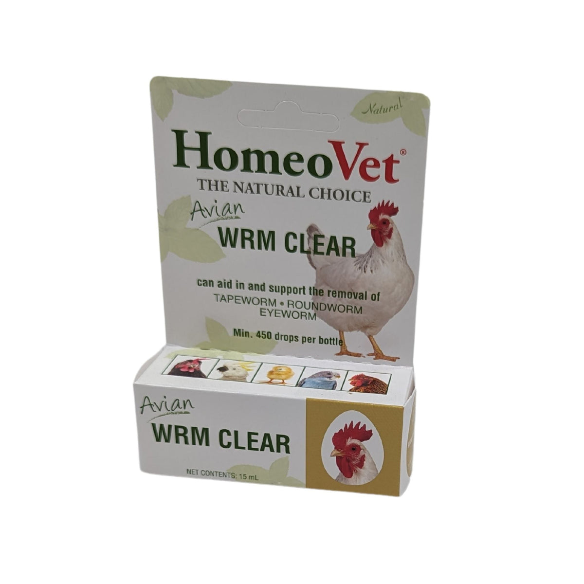 Homeopet Avian Wrm Clear - Cluck It All Farms
