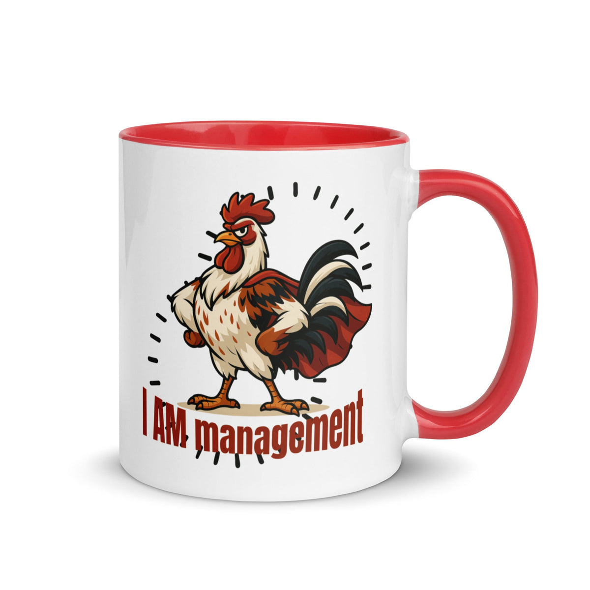 I Am Management Colored Mug - Cluck It All Farms