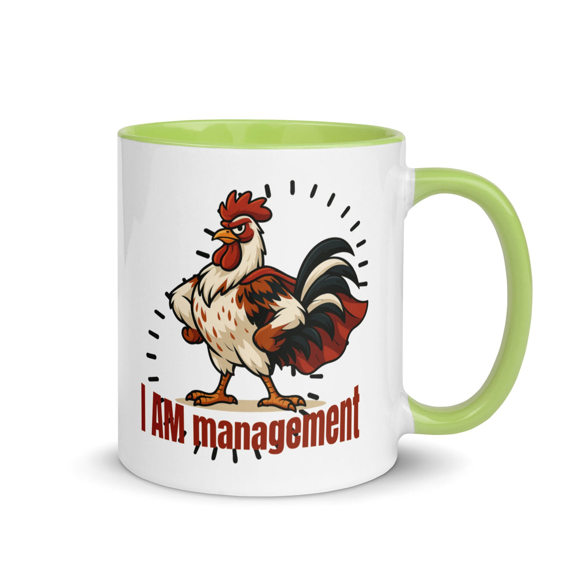 I Am Management Colored Mug - Cluck It All Farms