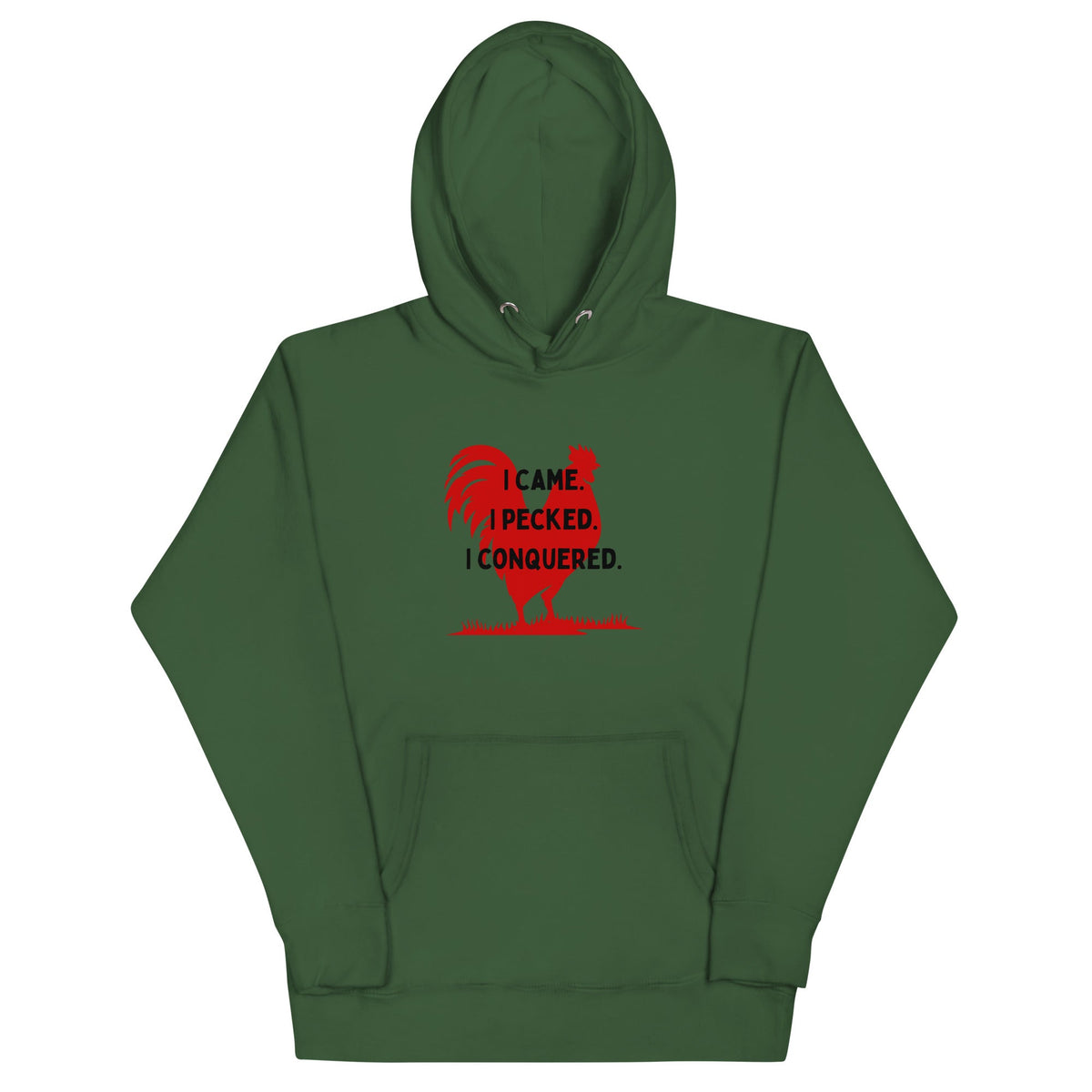 I Came, I Pecked Unisex Hoodie - Cluck It All Farms