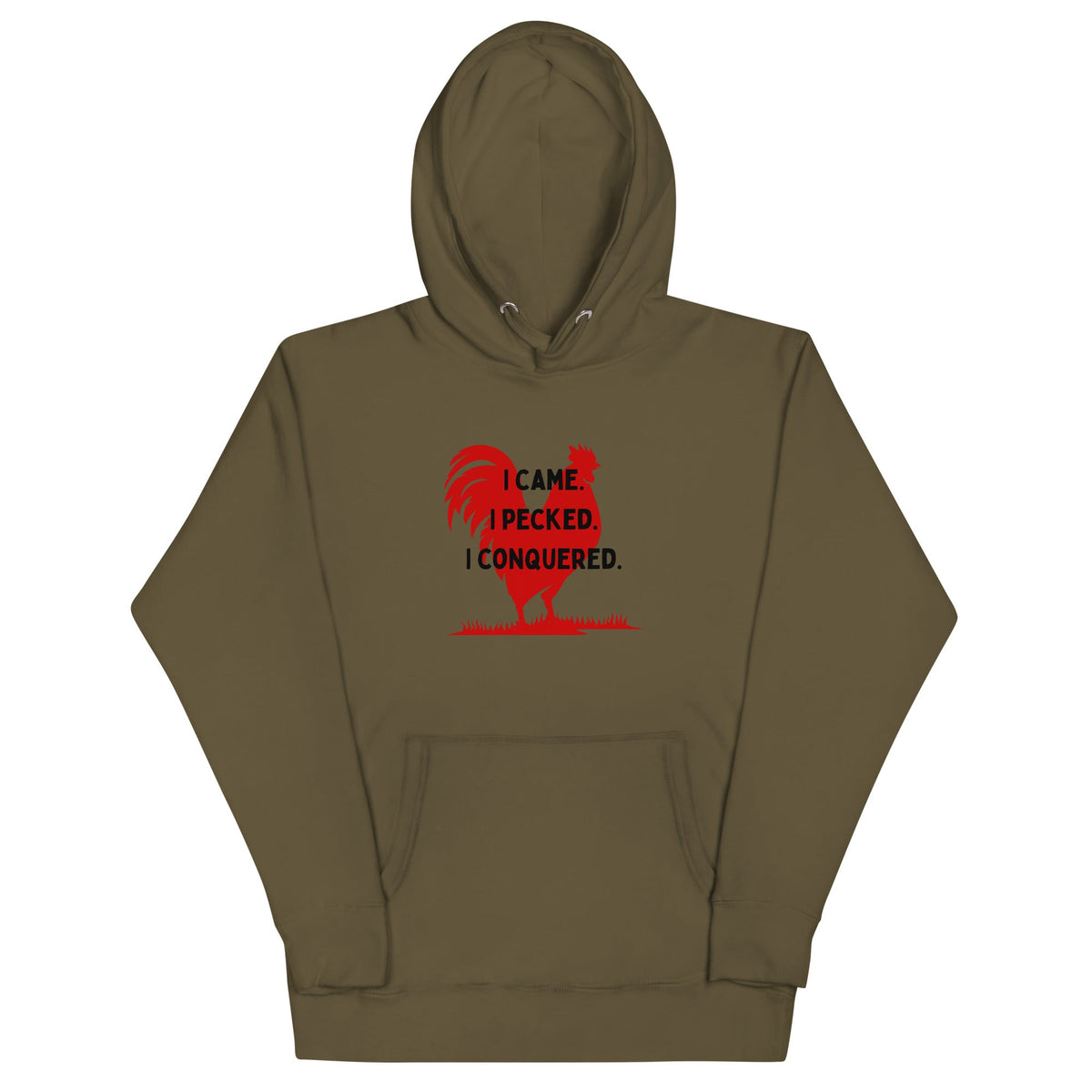 I Came, I Pecked Unisex Hoodie - Cluck It All Farms