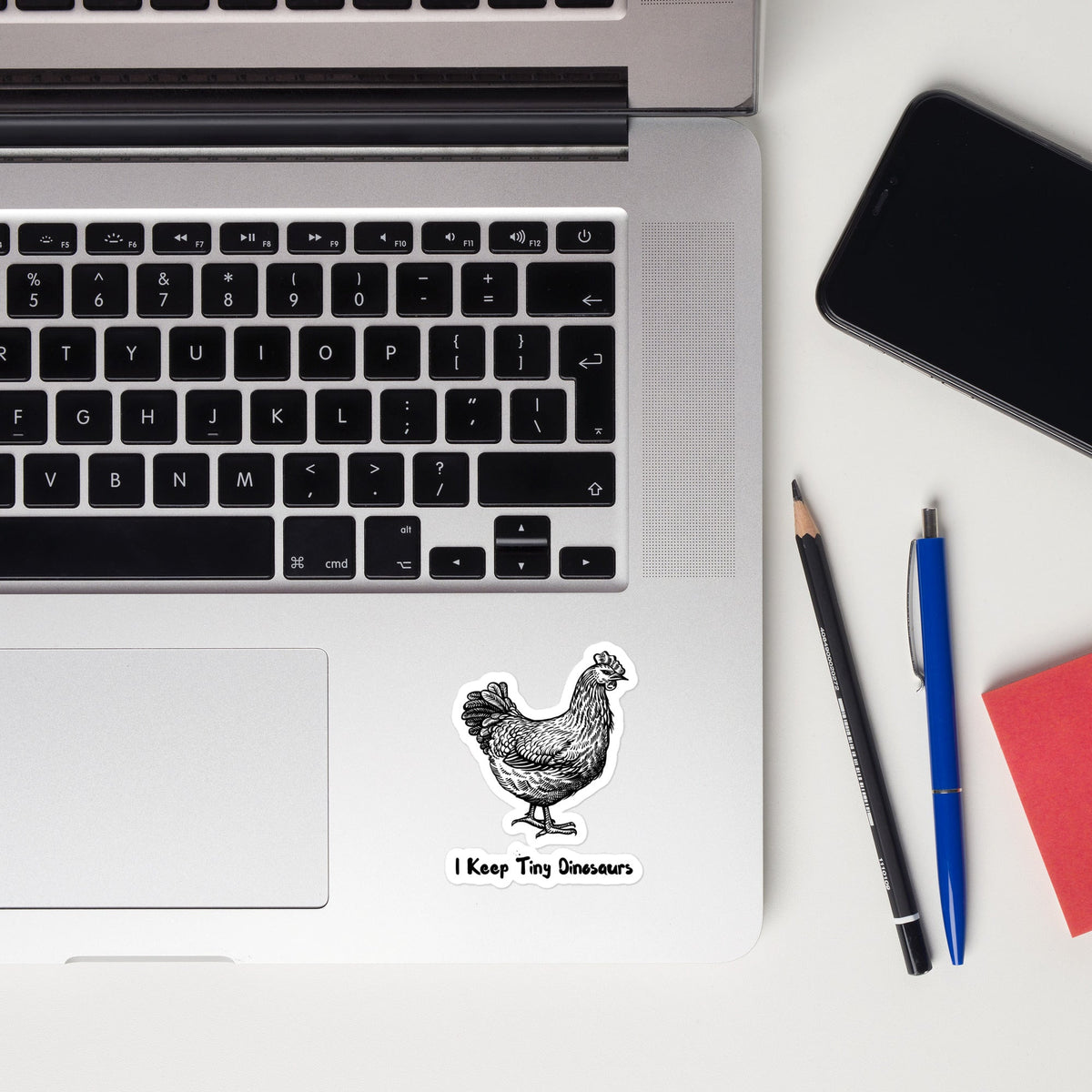 I Keep Tiny Dinosaurs Sticker - Cluck It All Farms