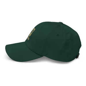 I Work for a Rooster Dad Hat - Cluck It All Farms
