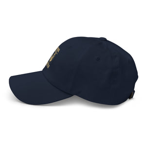 I Work for a Rooster Dad Hat - Cluck It All Farms