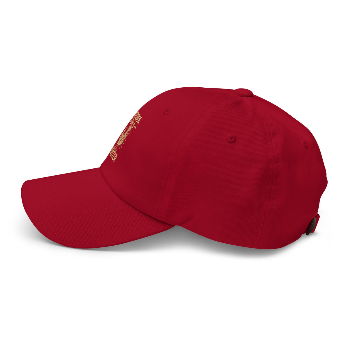 I Work for a Rooster Dad Hat - Cluck It All Farms
