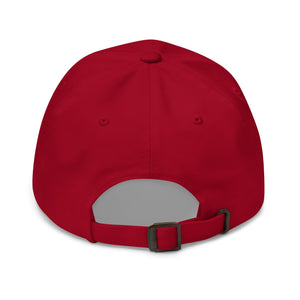 I Work for a Rooster Dad Hat - Cluck It All Farms