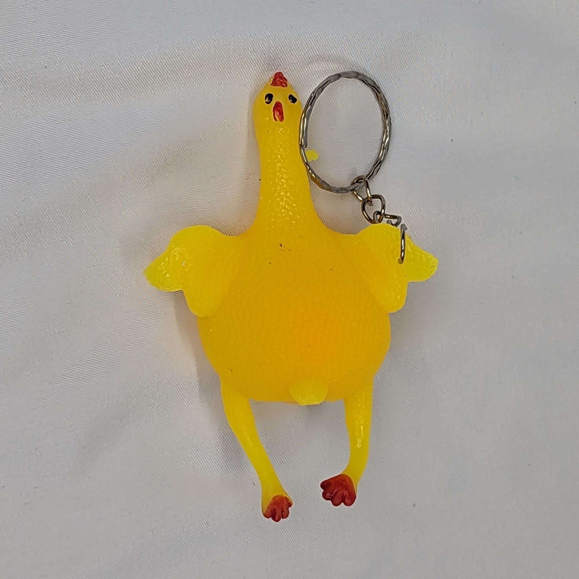 Cluck n' Squeeze Stress Ball Keychain