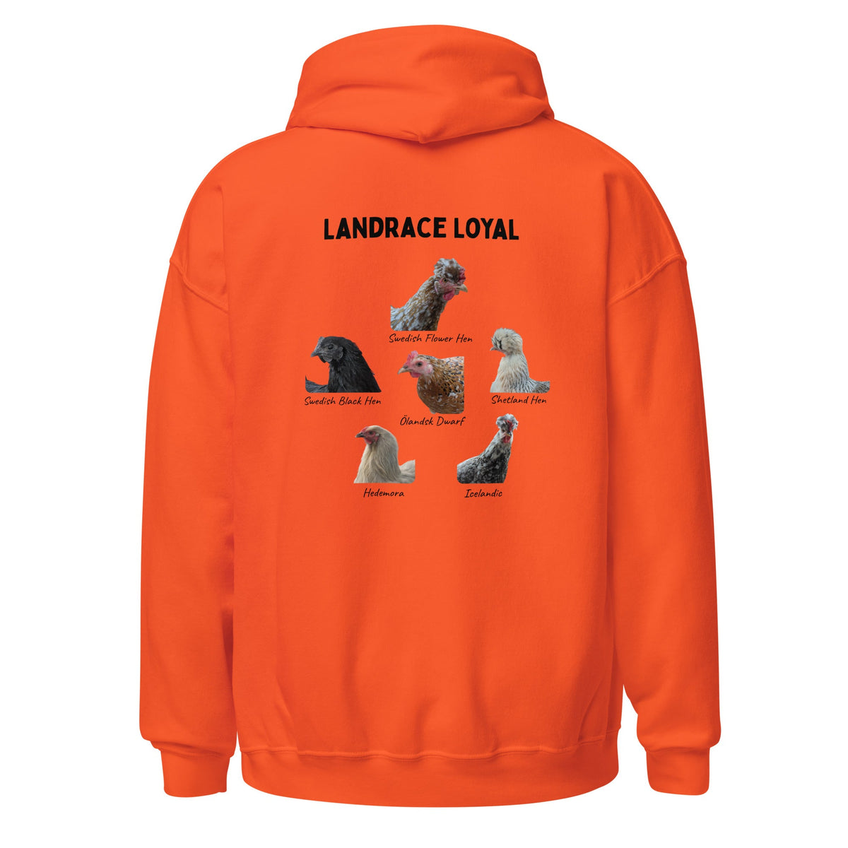 Landrace Loyal Chicken Unisex Hoodie - Cluck It All Farms