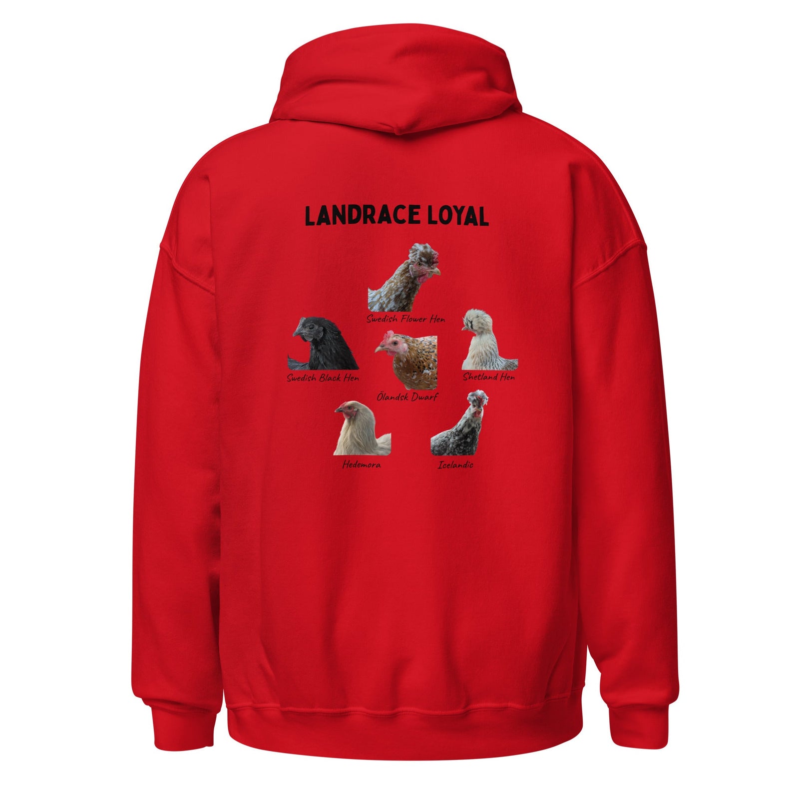 Landrace Loyal Chicken Unisex Hoodie - Cluck It All Farms