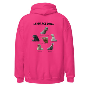 Landrace Loyal Chicken Unisex Hoodie - Cluck It All Farms