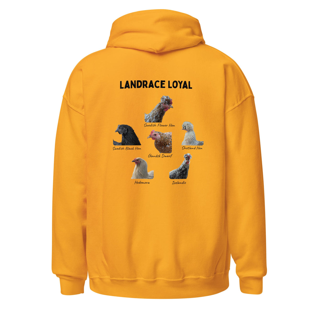 Landrace Loyal Chicken Unisex Hoodie - Cluck It All Farms
