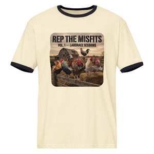 Landrace Tour Ringer Tee — Rep the Misfits (Unisex) - Cluck It All Farms