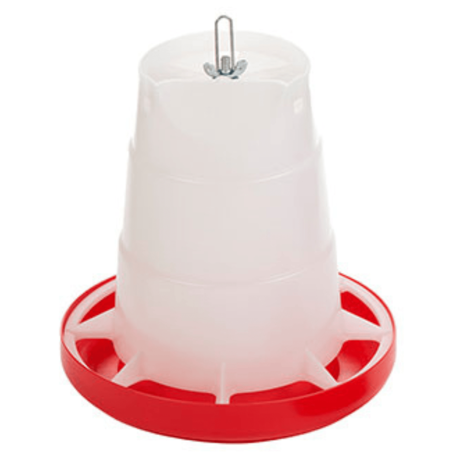 Little Giant® Deluxe Plastic Hanging Poultry Feeder - Cluck It All Farms