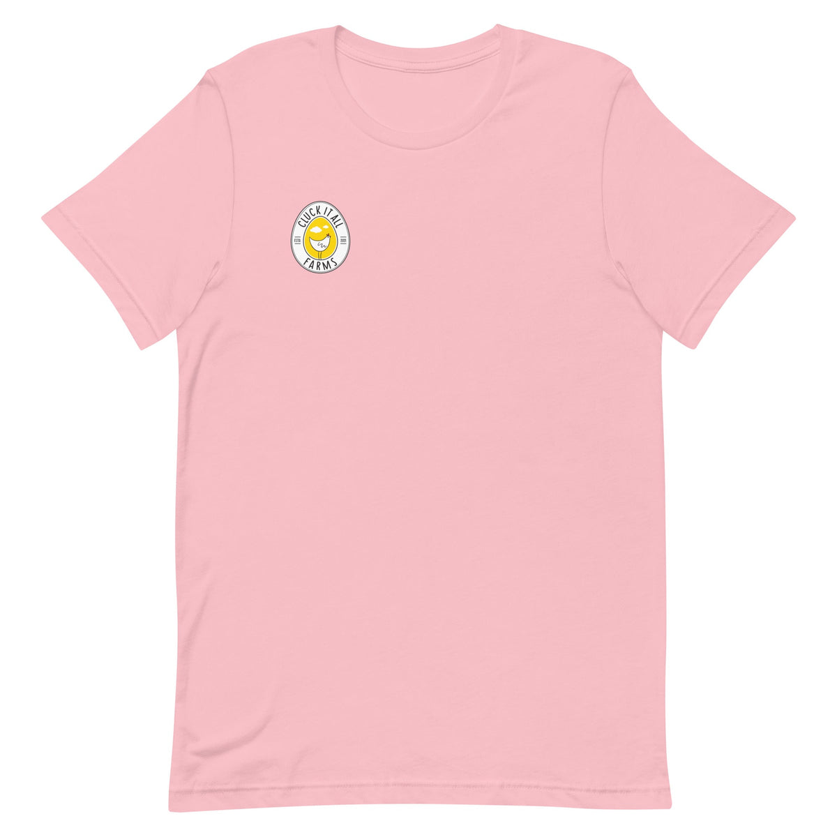 Local Egg Dealer BACK PRINT Unisex T-Shirt - Cluck It All Farms
