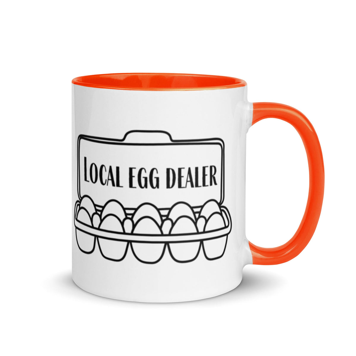 Local Egg Dealer Colored Mug - Cluck It All Farms