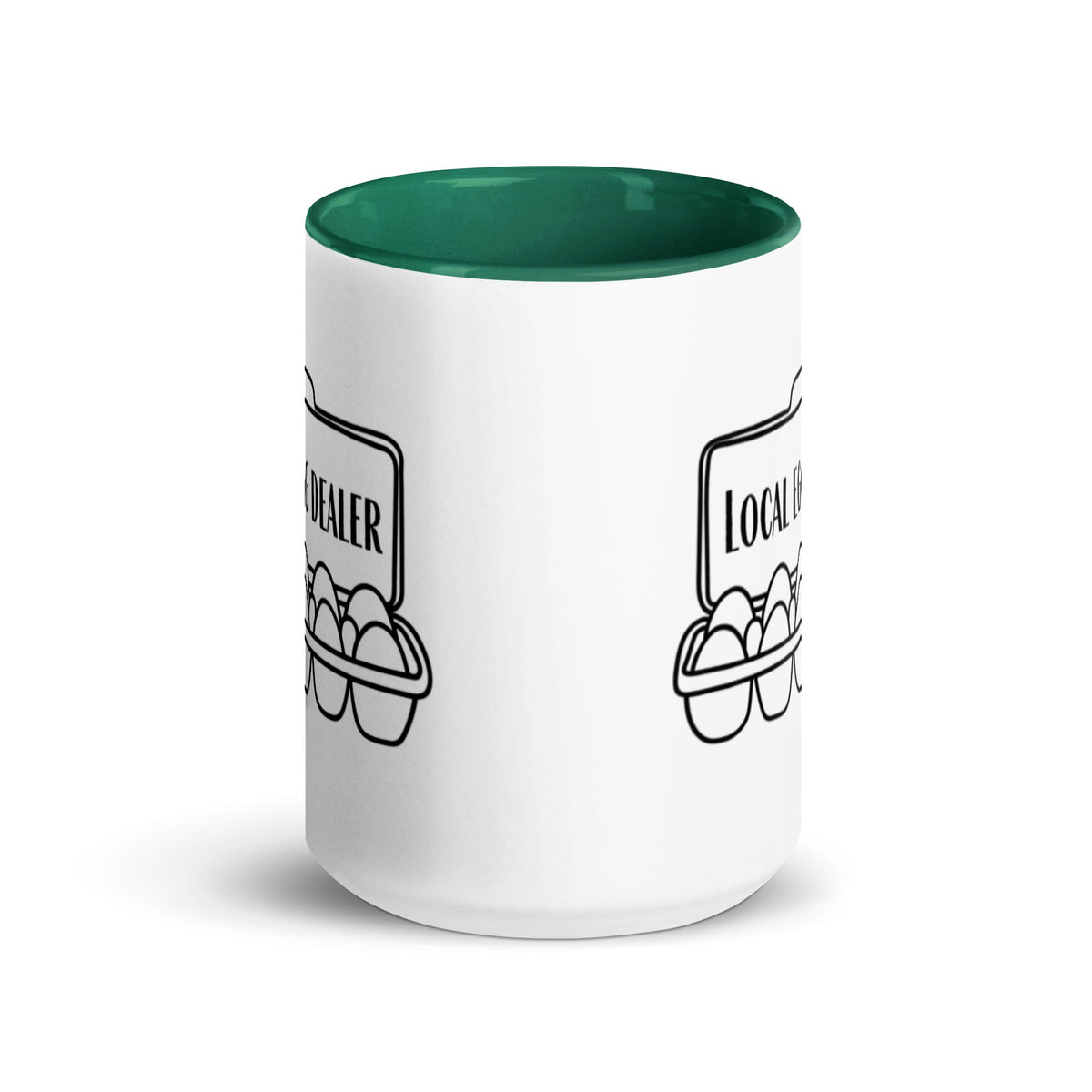 Local Egg Dealer Colored Mug - Cluck It All Farms