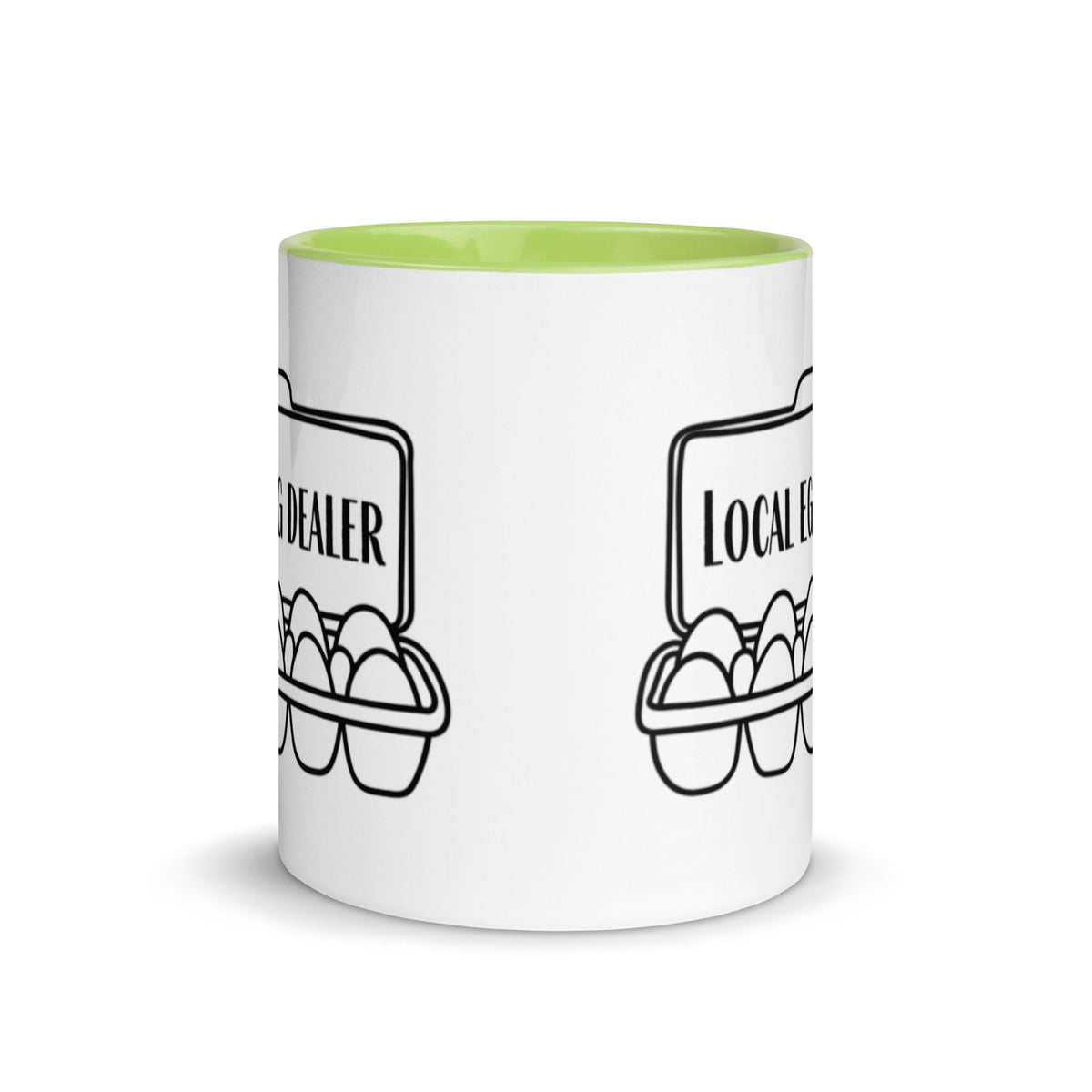 Local Egg Dealer Colored Mug - Cluck It All Farms