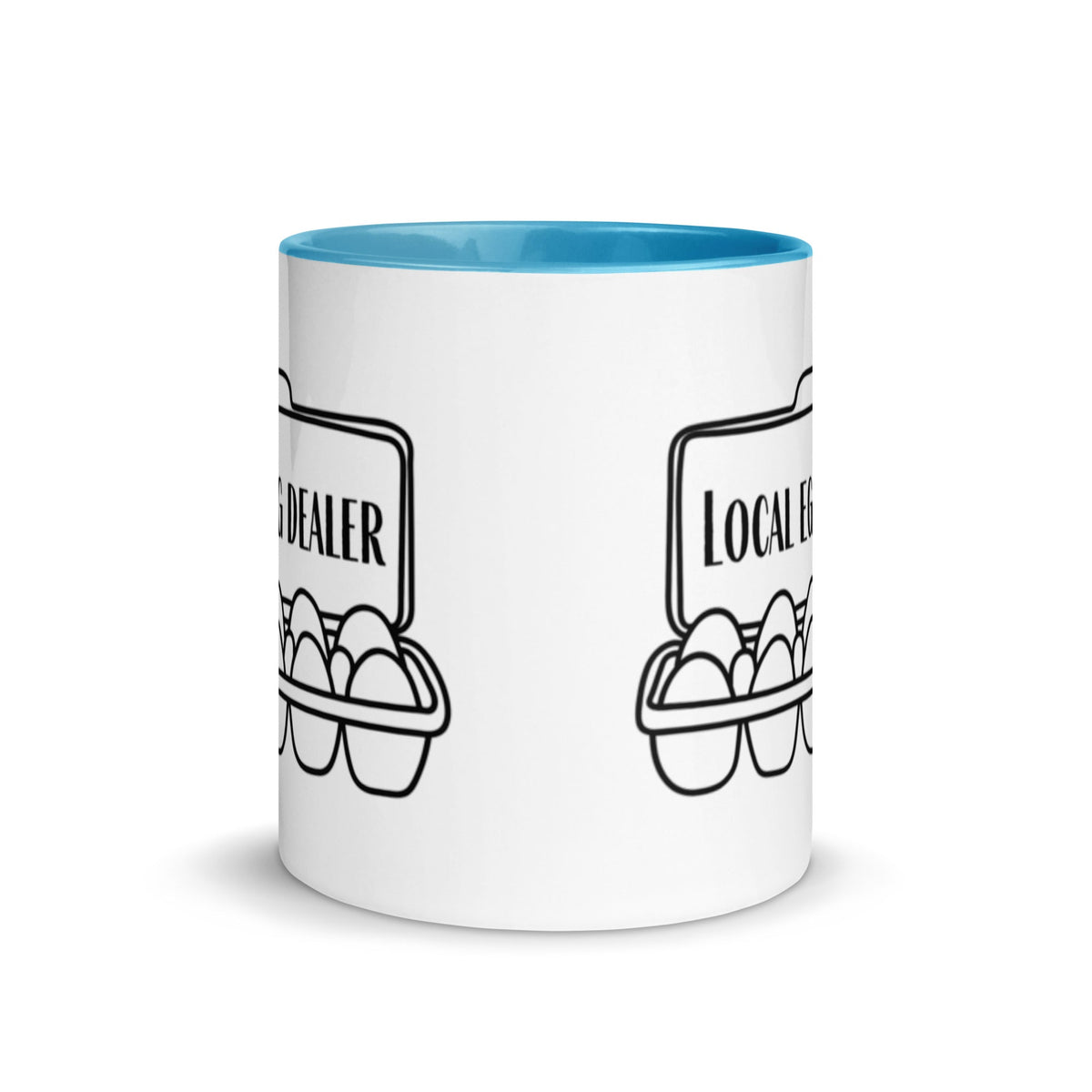 Local Egg Dealer Colored Mug - Cluck It All Farms