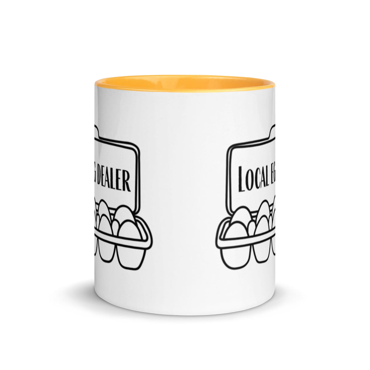 Local Egg Dealer Colored Mug - Cluck It All Farms