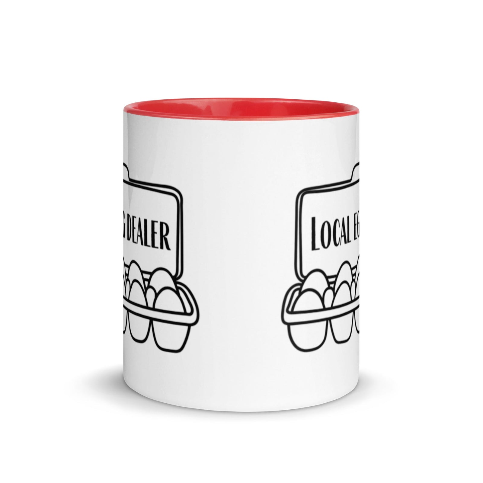 Local Egg Dealer Colored Mug - Cluck It All Farms