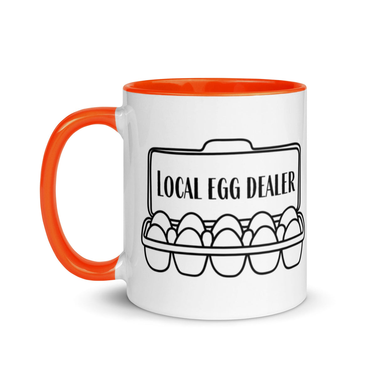 Local Egg Dealer Colored Mug - Cluck It All Farms