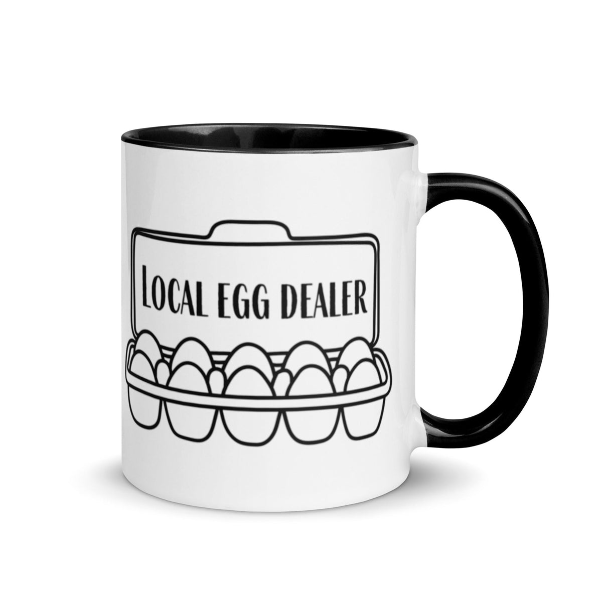 Local Egg Dealer Colored Mug - Cluck It All Farms