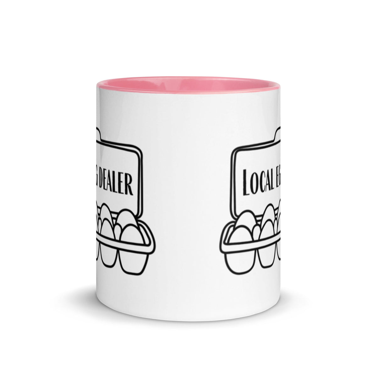 Local Egg Dealer Colored Mug - Cluck It All Farms