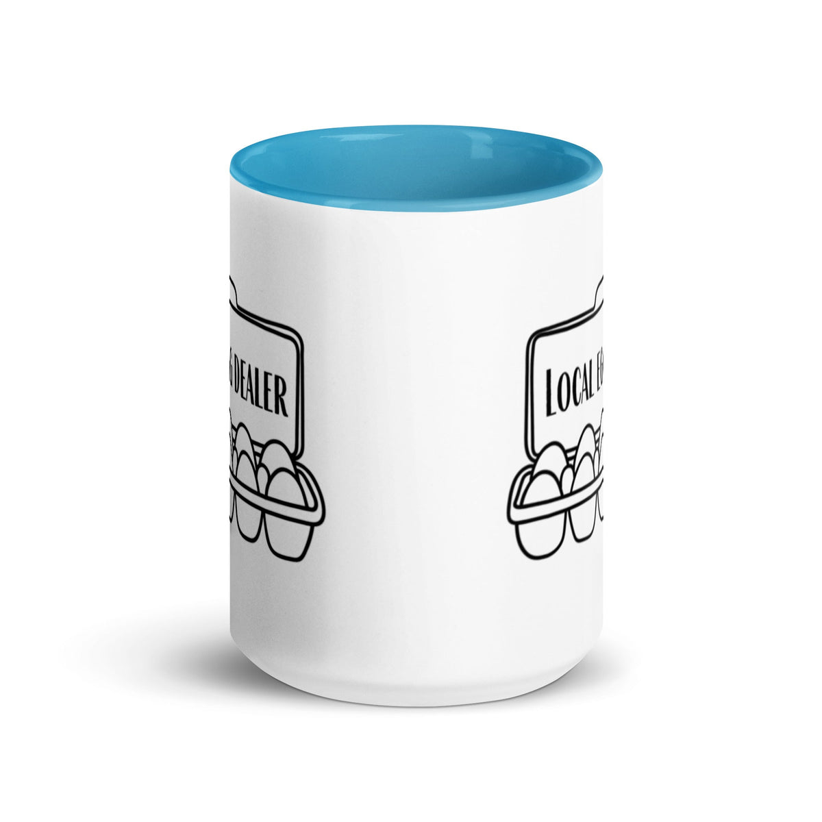 Local Egg Dealer Colored Mug - Cluck It All Farms