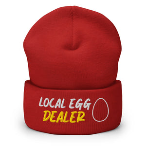 Local Egg Dealer Cuffed Beanie - Cluck It All Farms