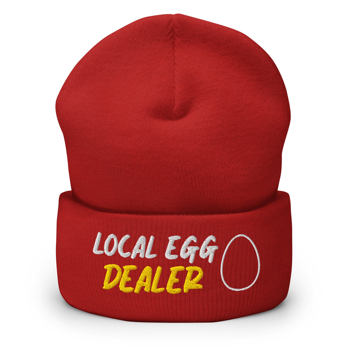 Local Egg Dealer Cuffed Beanie - Cluck It All Farms