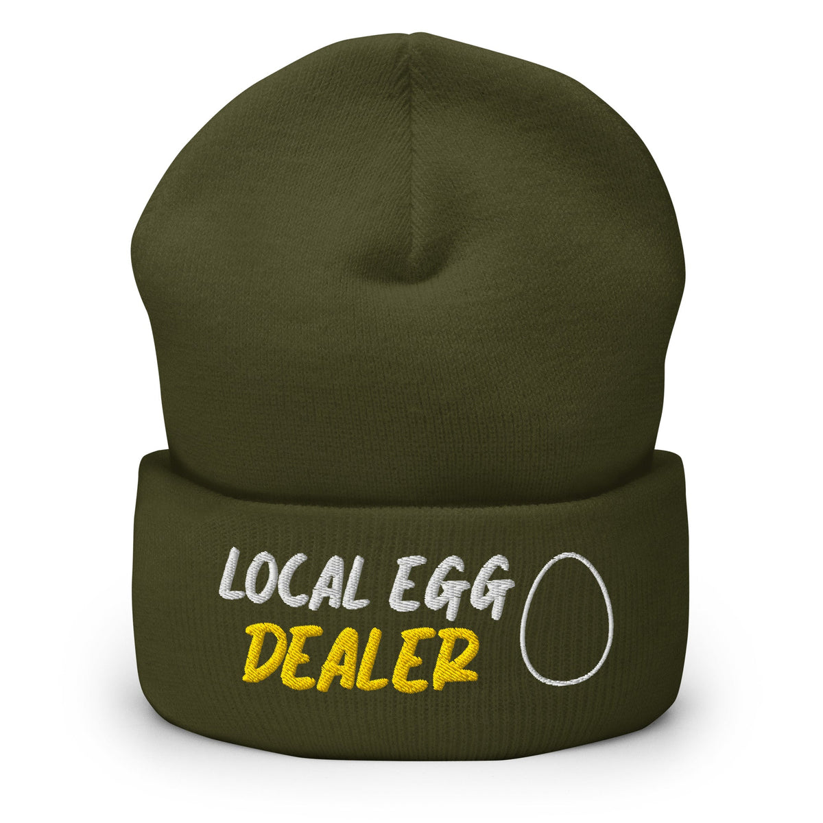Local Egg Dealer Cuffed Beanie - Cluck It All Farms
