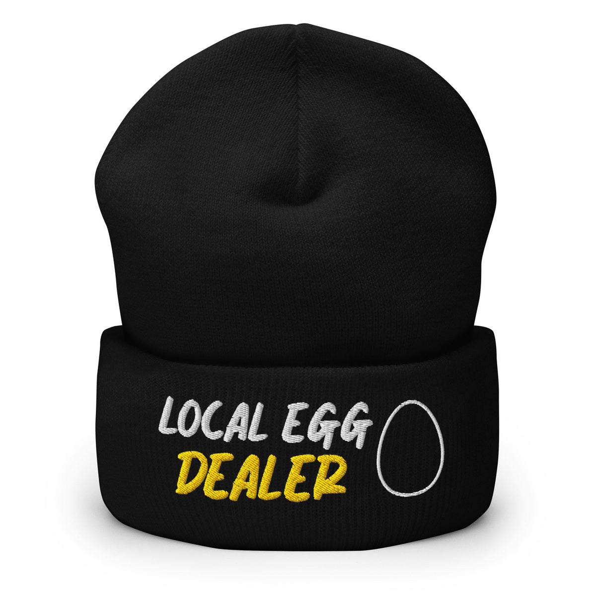 Local Egg Dealer Cuffed Beanie - Cluck It All Farms