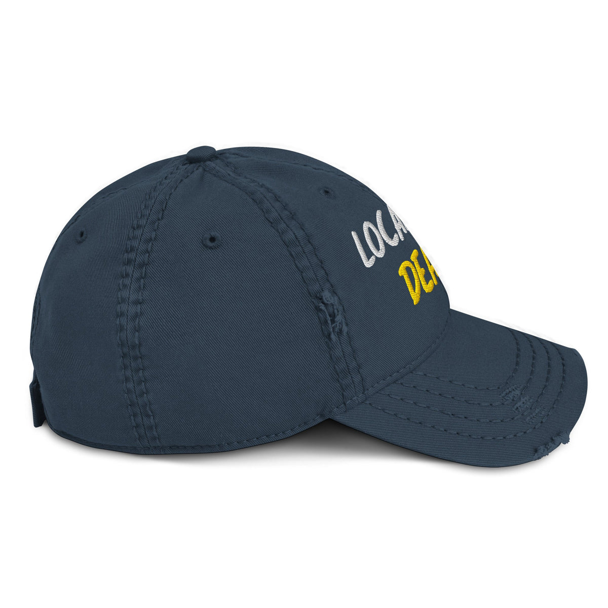 Local Egg Dealer Distressed Dad Hat - Cluck It All Farms