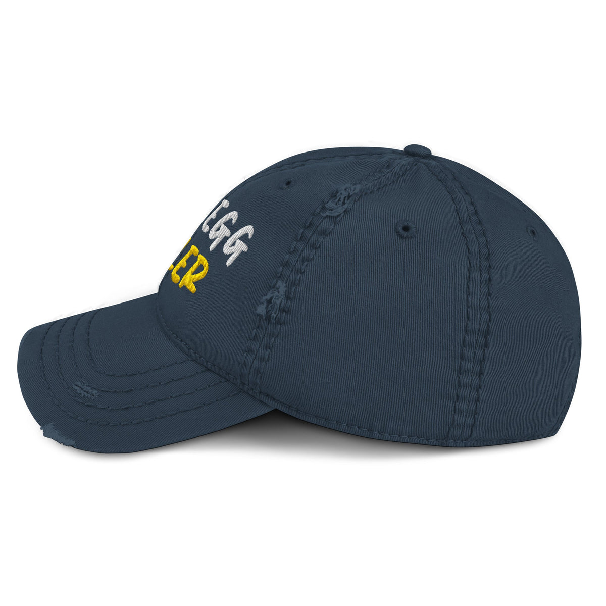 Local Egg Dealer Distressed Dad Hat - Cluck It All Farms
