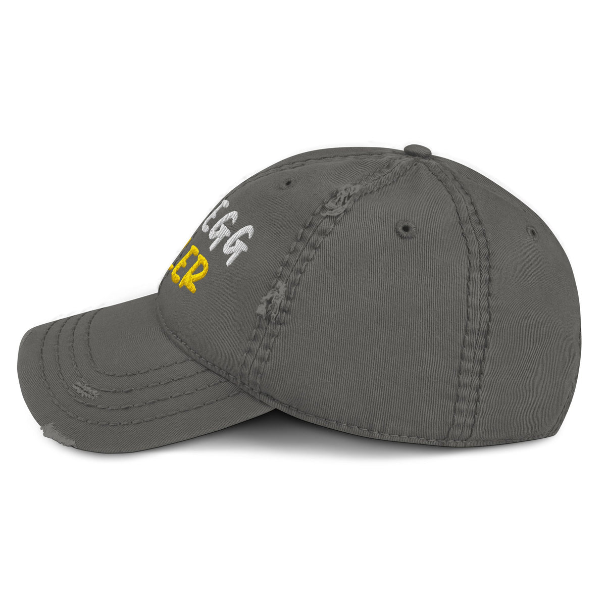 Local Egg Dealer Distressed Dad Hat - Cluck It All Farms