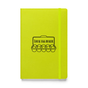 Local Egg Dealer Hardcover Bound Notebook - Cluck It All Farms