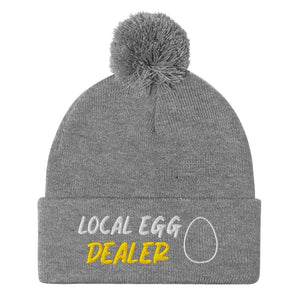 Local Egg Dealer Pom - Pom Beanie - Cluck It All Farms