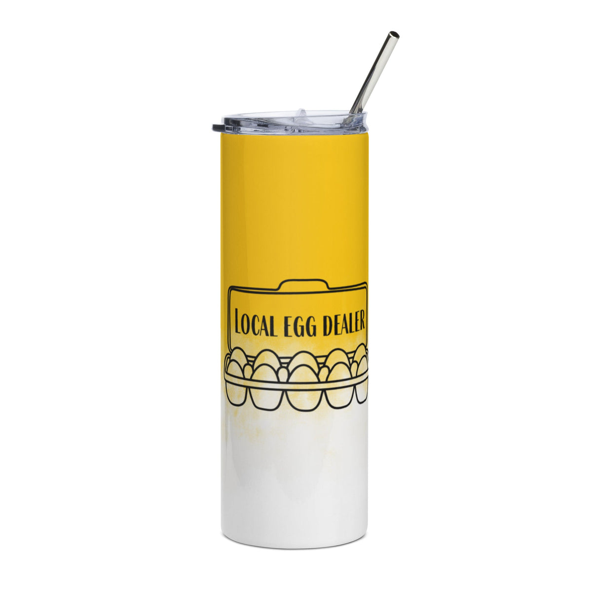 Local Egg Dealer Stainless Steel Tumbler - Cluck It All Farms